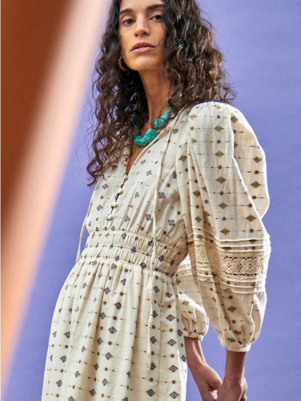 HUNTER BELL Clementine Dress Medallion